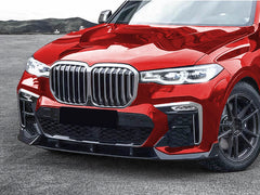 Diffusor Front Spoiler Spoilerlippe Schwarz Passend für X7 G07 Sport M50i X7M 2019+