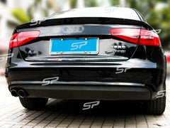 Auspuffblenden Endrohre Schwarz für AUDI A1 8X A3 8P A3 8V A5 8T Q3 Q5 A4 Avant