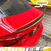 Schwarz Glanz Spoiler Heckspoiler für AUDI A3 8V Limo S Line S3 Optik 2012-2020 sp17