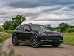 Carbon Fiber Auto Schaltknauf Abdeckung Trim für Porsche Cayenne 2018-2021 it61