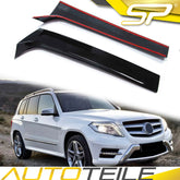 2x Schwarz Vertikale Seitenflügel Heckspoiler Spoiler Flaps für Mercedes Benz GLK X204 2008-2015 pz50