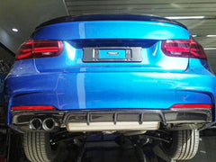 Diffusor Heckdiffusor Carbon Look Passend für 3er F30 F31 2011-2019