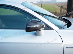 Carbon Fiber Spiegelkappen Außenspiegelkappen für AUDI TT 8J RS R8 42 2006-2014 od21