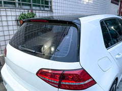 Heckspoiler Seiten Spoiler Flaps Vertikale Schwarz für VW GOLF 7 VII TSI TDI ab 2014