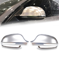 Spiegelkappen Außenspiegel Alu Matt Chrom für AUDI A5 S5 RS5 8T B8 Coupé Sportback A4 B8 8K 2007-2011