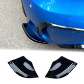 Heckansatz Splitter Spoiler Ecken Schwarz für Mercedes A W176 AMG-Line 2013-2018