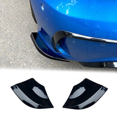 Heckansatz Splitter Spoiler Ecken Schwarz für Mercedes A W176 AMG-Line 2013-2018