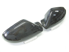 Spiegelkappen Carbon Fiber für AUDI A6 C7 S6 RS6 ohne Side Assist 2012-2018