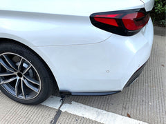 Heck Splitter Spoiler Ecken Ansätze Schwarz Passend für 5er G30 G31 Sport Paket ab 2017