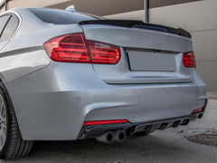 Diffusor Heckdiffusor Schwarz Passend für 3er F30 F31 2011-2019