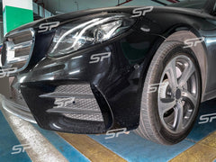 Flossen Aero Flap Flics VORNE für Mercedes E Klasse W213 S213 C238 A238 2016-2020 pz23