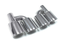 Auspuffblenden Endrohre für Mercedes C-Klasse W203 W204 W218 G-Klasse W463 SL R230