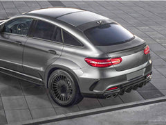 Heck Stoßstange Aero Flaps Flic für Mercedes Benz GLE Coupe C292 GLE43 AMG 2015-2019 pz37