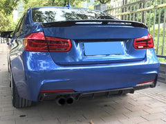 Diffusor Heckdiffusor Schwarz Passend für 3er F30 F31 2011-2019