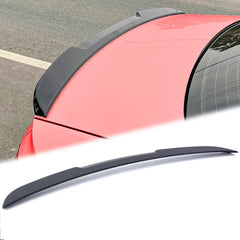 Heckspoiler Spoiler Lippe Schwarz Matt für Audi A4 B9 Limo 2015-2019