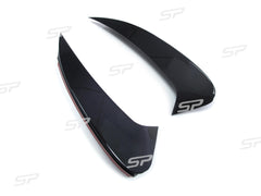 Schwarz Glanz Heck Stoßstange Flaps Aero Flics für Mercedes Benz CLS C257 AMG Line CLS53 2018-2022 pz39