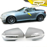 Spiegelkappen Außenspiegel Chrom für Mercedes-Benz SLK R171 Facelift 2004-2011