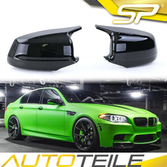 Austausch Spiegelkappen Außenspiegel Schwarz Glanz passend Passend für 5er F10 F11 2010 2011 2012 2013