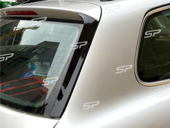 Heckspoiler Seiten Spoiler Heckflügel Schwarz für VW Touareg II 2010-2018