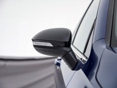 Spiegelkappen Außenspiegelkappen Schwarz für VW Golf 8 Golf VIII Ohne SideAssist 2019-2022