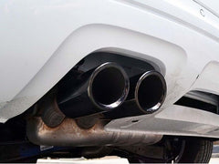 Auspuffblenden Endrohre Schwarz Passend für 5er F10 F11 520d 525d