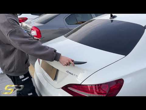 Spoiler Heckspoiler Schwarz für Mercedes Benz CLA-Klasse C117 W117 CLA45 AMG 2013-2019 sp20