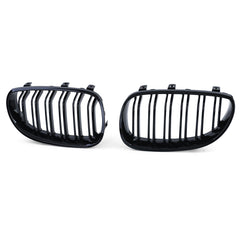 Kühlergrill Nieren Grille Grill Glanz Schwarz Passend für 5er E60 E61 2003-2010