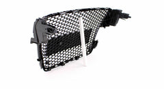 Kühlergrill Frontgrill Wabengrill Schwarz Glanz für Audi A5 8T Sportback 07-11