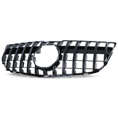 Kühlergrill Front Grill Schwarz Glanz für Mercedes Benz GLK X204 Facelift 2012 2013 2014 2015