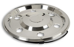 Radzierblenden 17,5" gerade Edelstahl Hinterachse Blenden LKW Truck wheelcover