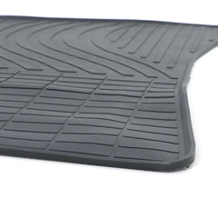 Premium Gummi Fußmatten Set 4-teilig Schwarz für Mercedes-Benz S-Klasse W220 1998 1999 2000 2001 2002 2003 2004 2005