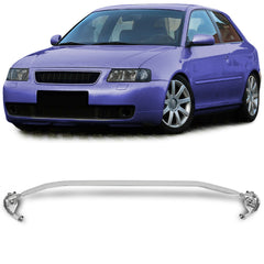 Aluminium Domstrebe vorne 3tlg poliert für Audi A3 1.8T 8L 1996 1997 1998 1999 2000 2001 2002 2003
