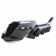 Diffusor Heckdiffusor Schwarz Glanz Passend für 1er F20 F21 FL 2015-2019