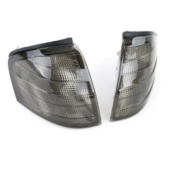 Seitenblinker Blinker Schwarz Smoke Paar für Mercedes Benz C-Klasse W202 1993-2000
