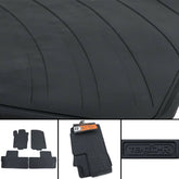 Premium Gummi Fußmatten Set 4-teilig Schwarz für Mercedes Benz M-Klasse W164 ML 2005 2006 2007 2008 2009 2010 2011