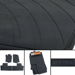 Premium Gummi Fußmatten Set 4-teilig Schwarz für Mercedes Benz M-Klasse W164 ML 2005 2006 2007 2008 2009 2010 2011