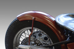 Runder Stahl Kotflügel Fender B: 15cm 150mm/1mm für Custom Umbau Kawasaki VN 800