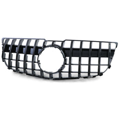 Kühlergrill Front Grill Schwarz Glanz für Mercedes Benz GLK X204 Facelift 2012 2013 2014 2015