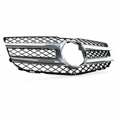 Kühlergrill Frontgrill Grill Silber Chrom für Mercedes Benz GLK X204 2012-2015 MOPF