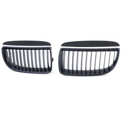 Kühlergrill Grill Schwarz Matt Passend für 3er E90 E91 2005-2008