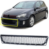 Gitter Wabengrill Kühlergrill Schwarz für VW Golf 6 GTI GTD 2008-2012