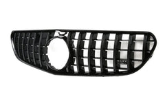 Kühlergrill Grill Glanz Schwarz GT für Mercedes S-Klasse Coupe C217 Cabrio A217 S63 S65 AMG VFL 2014-2018