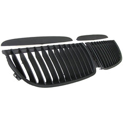 Kühlergrill Grill Schwarz Matt Passend für 3er E90 E91 2005-2008