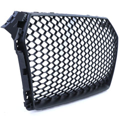 Wabengrill Kühlergrill Grill Schwarz für Audi A4 B9 8W 2015-2019