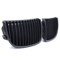 Kühlergrill Grill Schwarz Matt Passend für 3er E90 E91 2005-2008