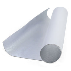 SpeedyParts Alu Auspuff Thermo Hitzeschutz Matte Keramik Selbstklebend 1,5mm 50x100cm 500°C