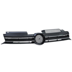 Grill Kühlergrill Schwarz mit Chromleisten Sport für VW Golf 6 2008-2013 Ohne Emblem