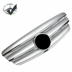 Kühlergrill Grill Silber mit Stern Emblem für Mercedes S-Klasse W221 VFL 2005-2009