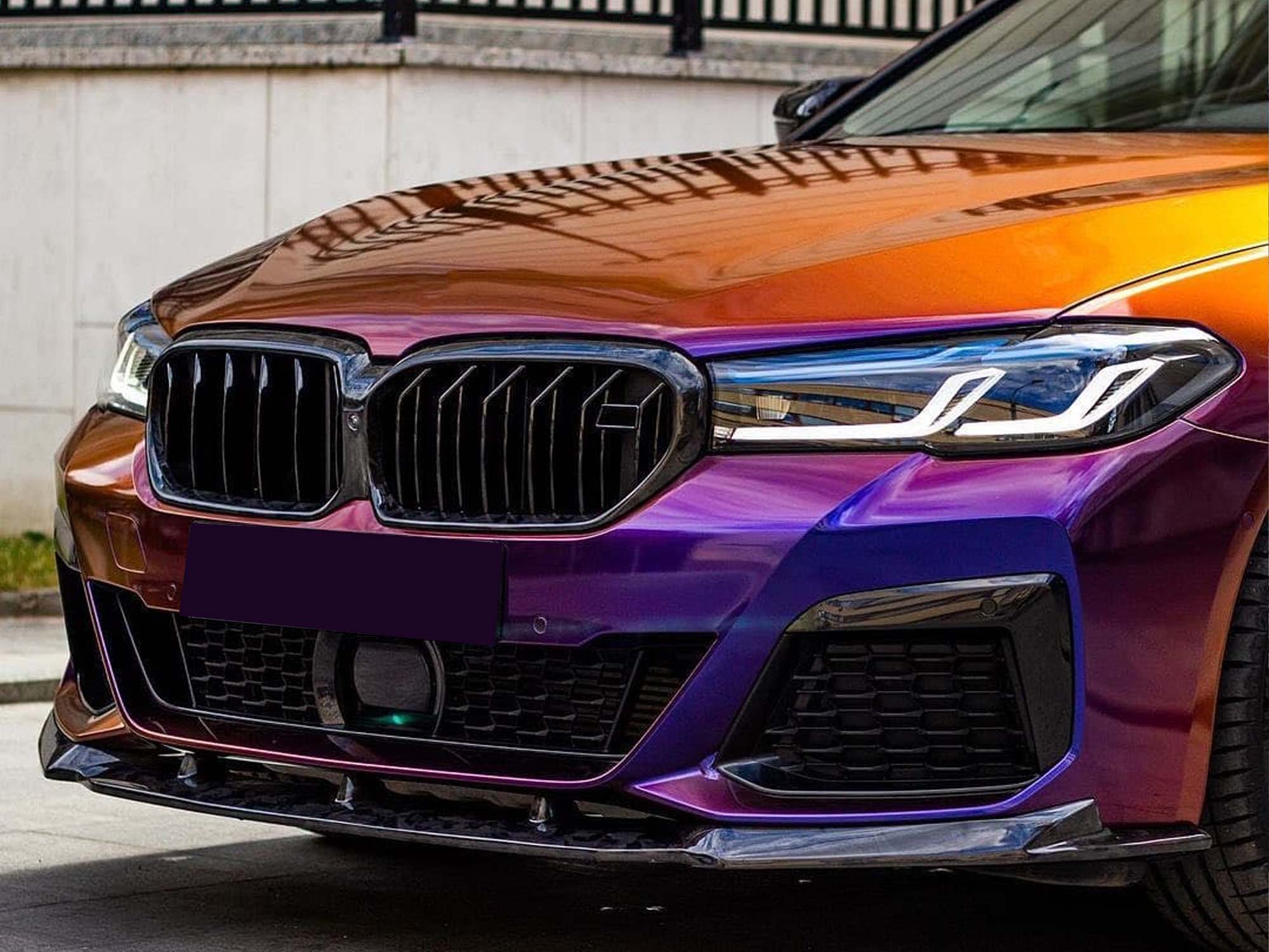 Rechts Klar Scheinwerferabdeckungen Glas Streuscheibe für BMW 5er G30 G31 2020+