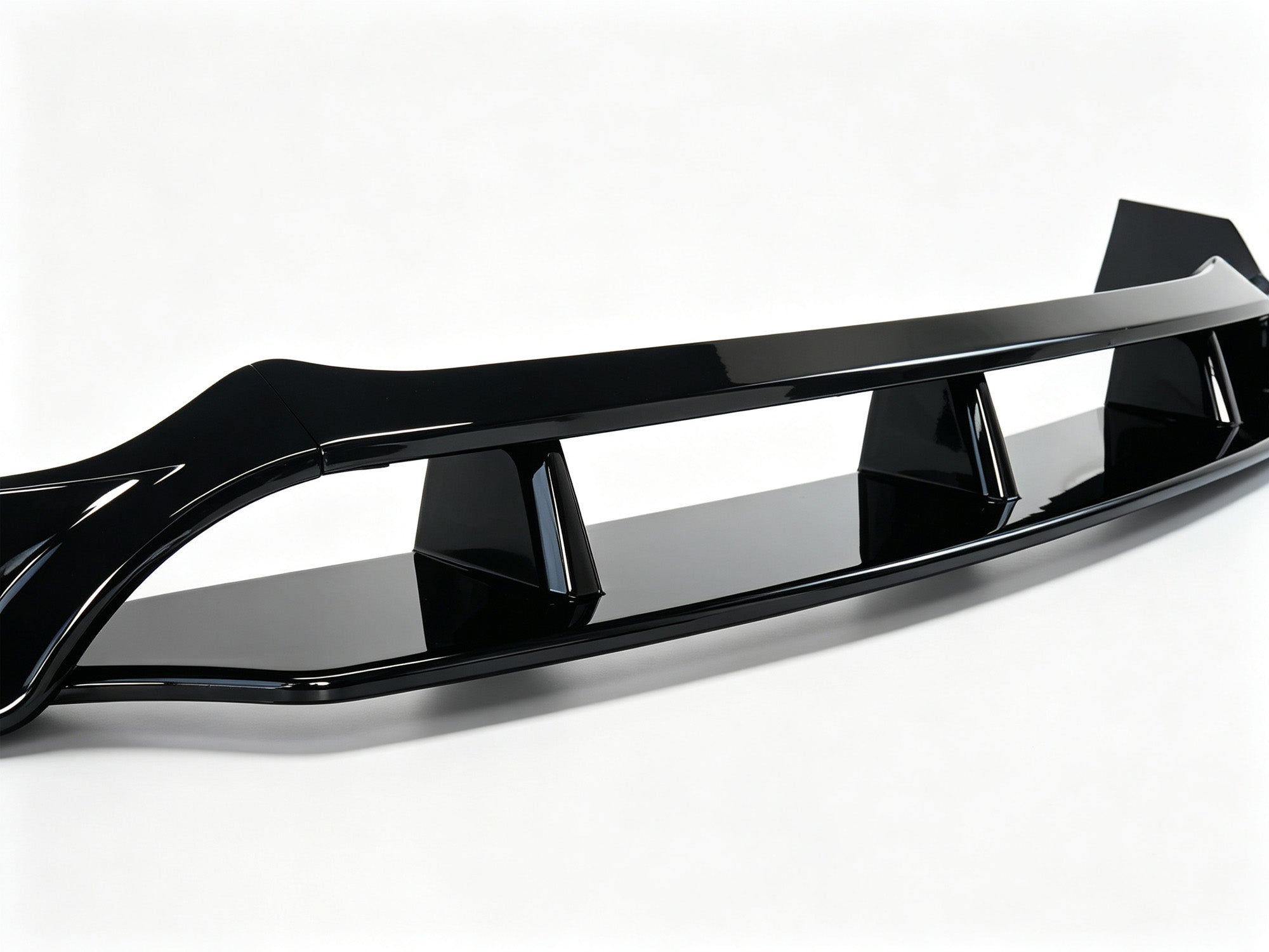 Schwarz Glanz Frontspoiler Spoiler Lippe für BMW X6 G06 M Paket 19-23 OHNE ABE